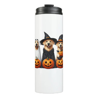 Golden Retriever Ghost Halloween Hundeliebhaber Thermosbecher