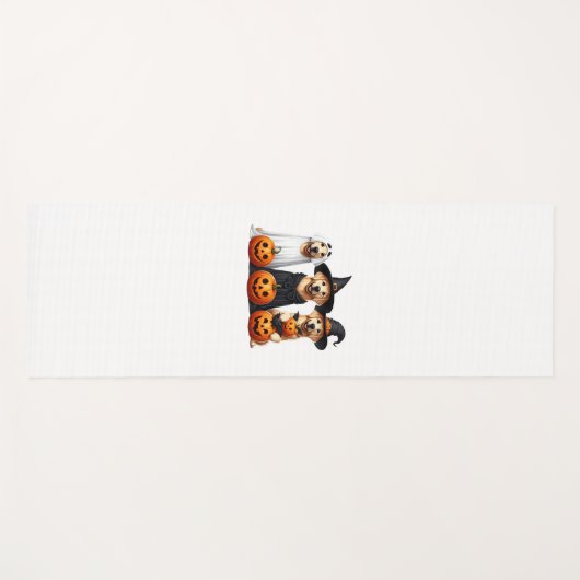 Golden Retriever Ghost Halloween Hundeliebhaber Yogamatte (Vorderseite (Horizontal))