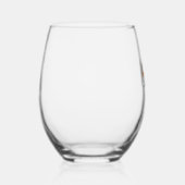 Golden Retriever Ghost Halloween Trick oder Treat Weinglas Ohne Stiel (Rechts)