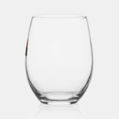 Golden Retriever Ghost Halloween Trick oder Treat Weinglas Ohne Stiel (Links)