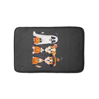 Golden Retriever Ghost Halloween Trick Or Treat Do Badematte