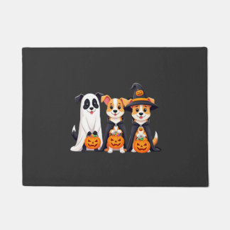 Golden Retriever Ghost Halloween Trick Or Treat Do Fußmatte