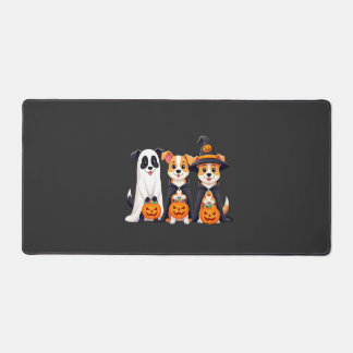 Golden Retriever Ghost Halloween Trick Or Treat Do Schreibtischunterlage