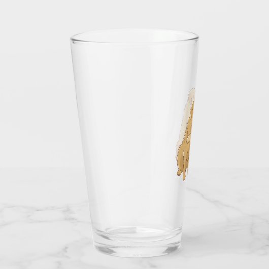 Golden Retriever Glas (Rechts)