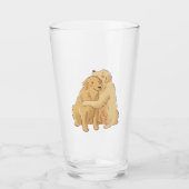 Golden Retriever Glas (Vorderseite)