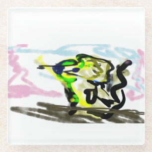 Golden Retriever Glasuntersetzer