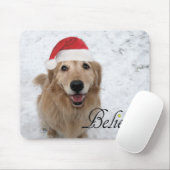 Golden retriever glauben Weihnachten Mousepad (Mit Mouse)