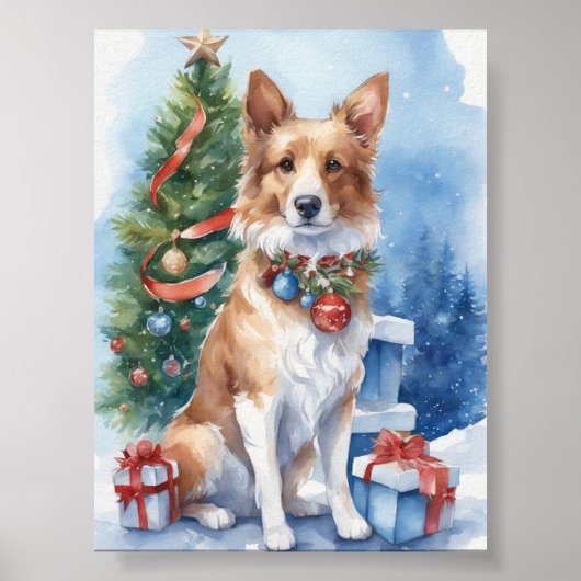 Golden Retriever Glint: Ein Noir Dog Showcase Poster (Vorne)