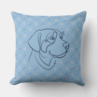 Golden Retriever Golden Muster Kissen