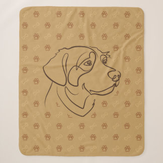 Golden Retriever Golden Muster Sherpadecke