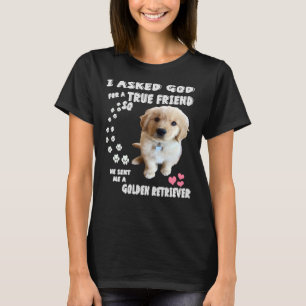 Golden Retriever Goldener Retriever Niedlich Golde T-Shirt