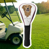 Golden Retriever Golf Head Cover Golf Headcover