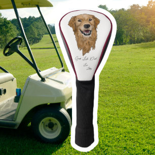 Golden Retriever Golf Head Cover Golf Headcover
