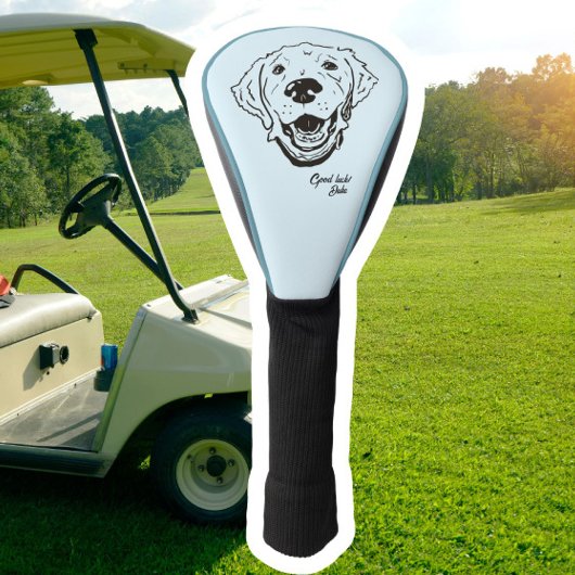 Golden Retriever Golf Head Cover Headcover