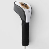 Golden Retriever Golf Headcover (angewinkelt)