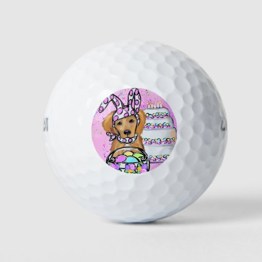 Golden Retriever Golfball (Vorderseite)