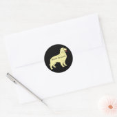 Golden Retriever Good as Gold Sticker (Umschlag)
