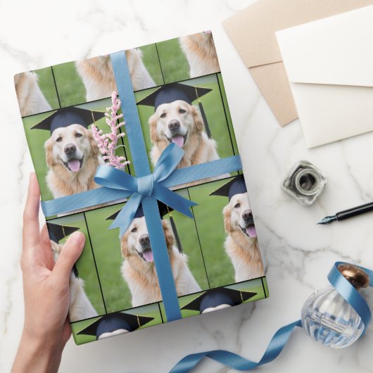 Golden Retriever Graduate Geschenkpapier (Schenken)