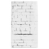 Golden Retriever Graduate mit Lila T - Shirt Kleine Geschenktüte (Rückseite)