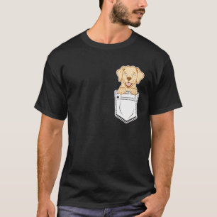 Golden Retriever Grafik Süßer Welpe Haustier Hund T-Shirt