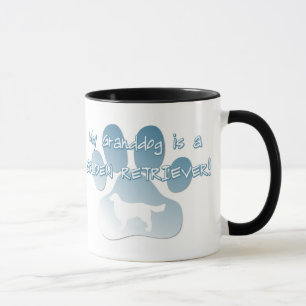Golden retriever Granddog Tasse