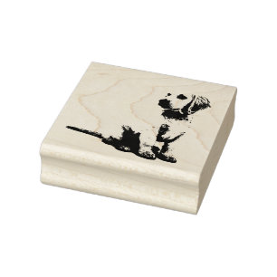 Golden Retriever Gummistempel