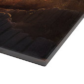 Golden Retriever Halloween Beängstigend Schneidebrett (Ecke)