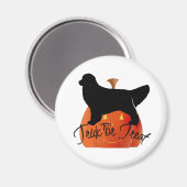 Golden Retriever Halloween Geschenke Magnet (Vorderseite/Rückseite)