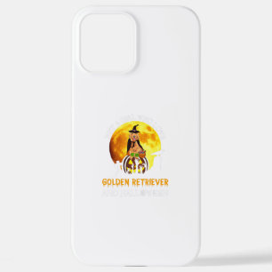 Golden Retriever Halloween Gift Just a Girl Love iPhone 12 Pro Max Hülle