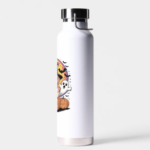 Golden Retriever Halloween Hexen Hund Klassisches Trinkflasche
