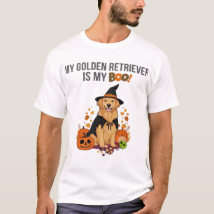 Golden Retriever Halloween Hund  Mein Golden Retri T-Shirt