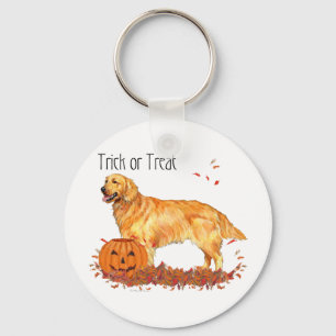Golden Retriever Halloween Schlüsselanhänger