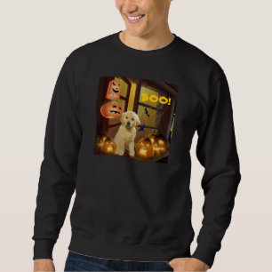 Golden retriever-HalloweenunisexSweatshirt Sweatshirt