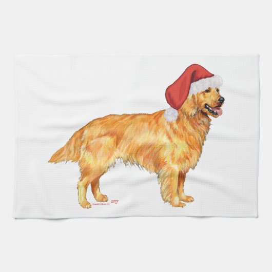 Golden Retriever Handtuch (Horizontal)