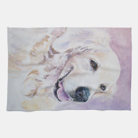 Golden retriever handtuch (Horizontal)