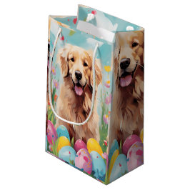 Golden Retriever Happy Oaster Kleine Geschenktüte