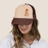 Golden Retriever Hat Truckerkappe (Beispiel)