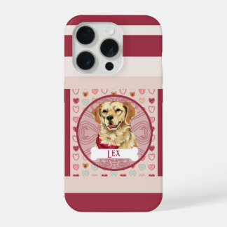 Golden Retriever Heart iPhone 11 Pro Case  iPhone 15 Pro Hülle
