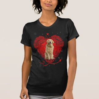 Golden Retriever Heart|Niedlich Golden Owner T-Shirt