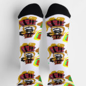 Golden Retriever Herbst Socken (Oben)