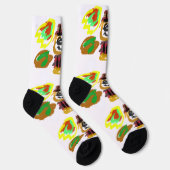 Golden Retriever Herbst Socken (Rechts)