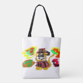 Golden Retriever Herbst Tasche (Rückseite)