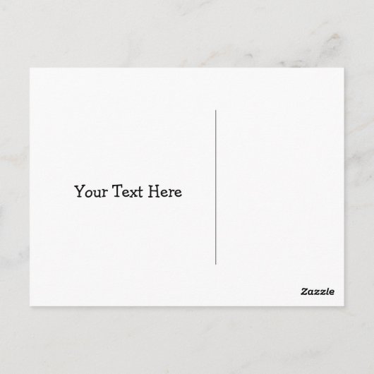 Golden Retriever hinter einem Lächeln Postkarte (Rückseite)