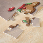Golden Retriever Holiday Baking: Feierliche Weihna Puzzle (Seite)