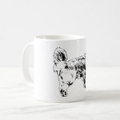 Golden Retriever Holiday Brew Kaffeetasse (Vorderseite Links)