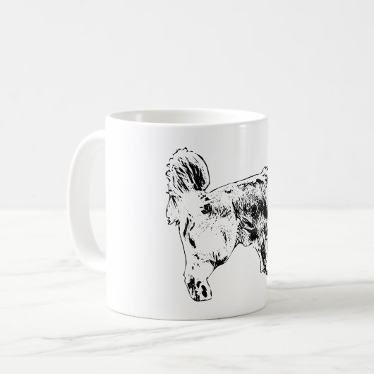 Golden Retriever Holiday Brew Kaffeetasse (Vorderseite Links)