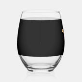 Golden Retriever Holiday Christmas Light Essential Weinglas Ohne Stiel (Rechts)