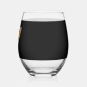 Golden Retriever Holiday Christmas Light Essential Weinglas Ohne Stiel (Links)