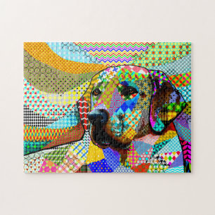 Golden Retriever Hund 165 Muster Puzzle