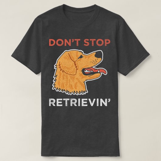 Golden Retriever Hund 2 T-Shirt (Design vorne)